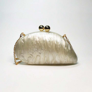 Clutch Madrepérola Rumena