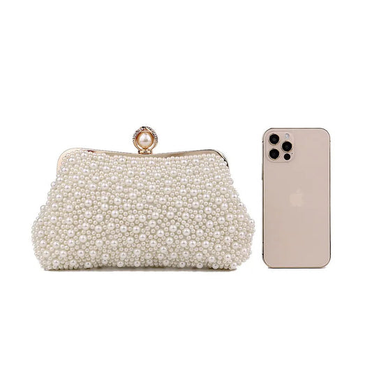 Charmy Pearl Clutch