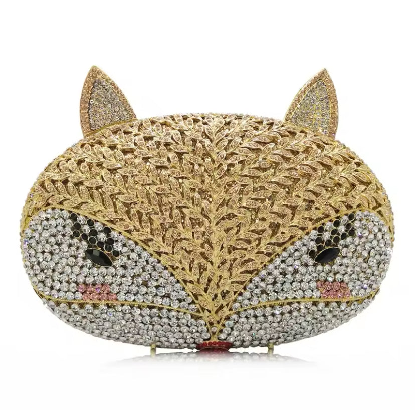 Gattusa Crystal Clutch