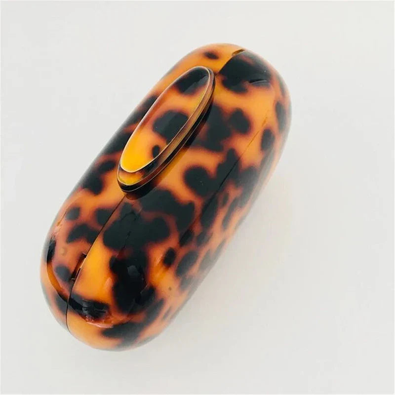 Novo leopardo arcylic sacos de noite luxo senhora bolsa embreagem marca designer ombro crossbody saco mini festa casamento corrente bolsa