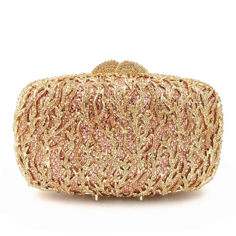 Mulheres oco para fora multi flores de cristal embreagem saco noite diamante minaudiere bolsa casamento para a mãe presentes natal sacos