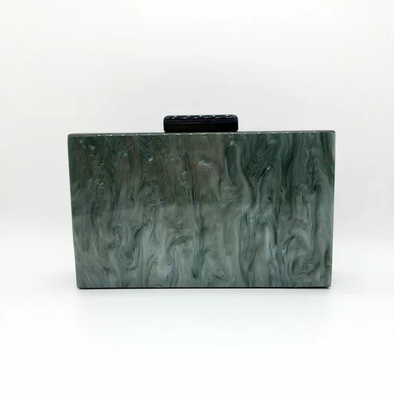 Moda acrílico bolsa de embreagem multicolorido xadrez retalhos saco de noite luxo corrente ombro crossbody sacos novidade carteira bolsas