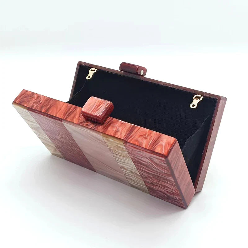 Sacos de marca de luxo novidades designer primeira classe alta qualidade vermelho acrílico embreagem bolsas exclusivas e bolsas femininas sacos transversais