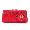 7 cores floral casamento nupcial jantar noite saco mulher flor cristal cocktail gala bolsa lady prom party diamante senhora bolsa
