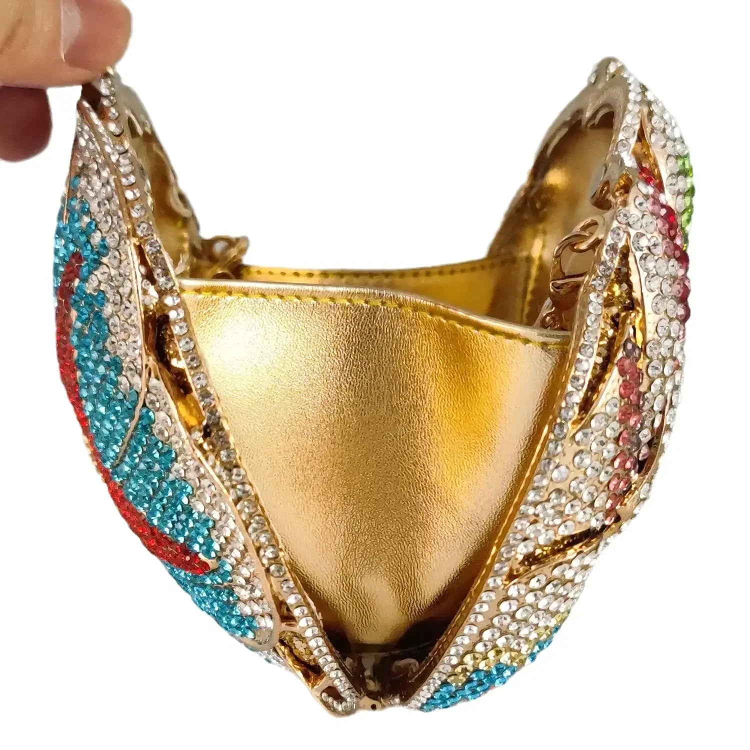 Boutique de fgg feminino flor colorida sacos de noite e embreagens nupcial strass bolsas festa casamento minaudiere bolsa embreagem