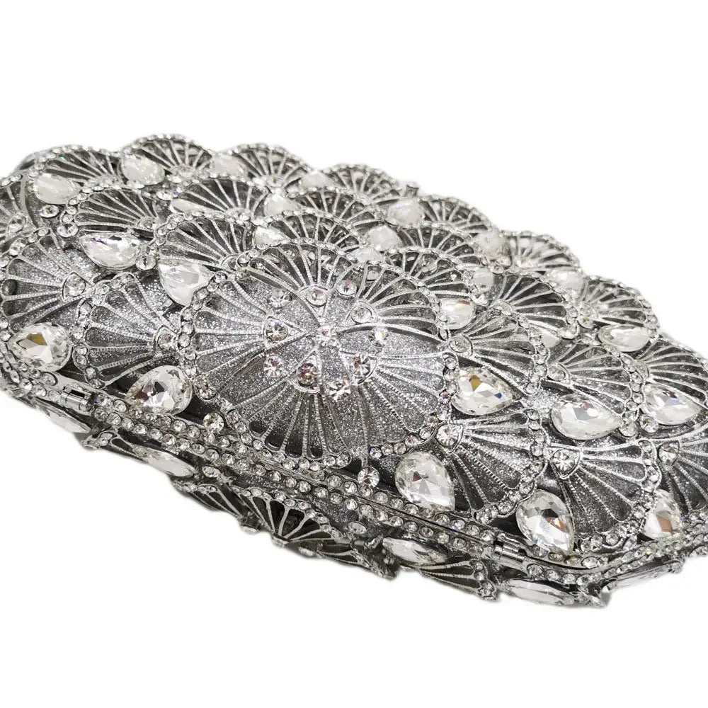 Boutique de fgg luz azul cristal sacos de embreagem para mulheres pavão noite bolsa nupcial casamento strass minaudiere bolsas saco