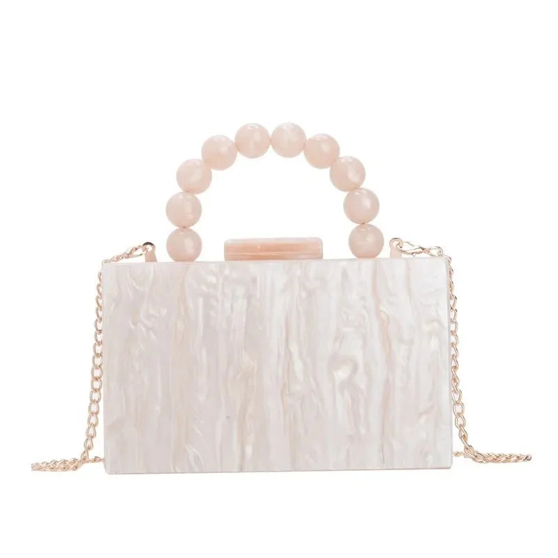 Caixa de acrílico saco de noite corrente bolsa de ombro crossbody saco de jantar marca dura nenhuma origem china bolsa