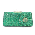 7 cores floral casamento nupcial jantar noite saco mulher flor cristal cocktail gala bolsa lady prom party diamante senhora bolsa