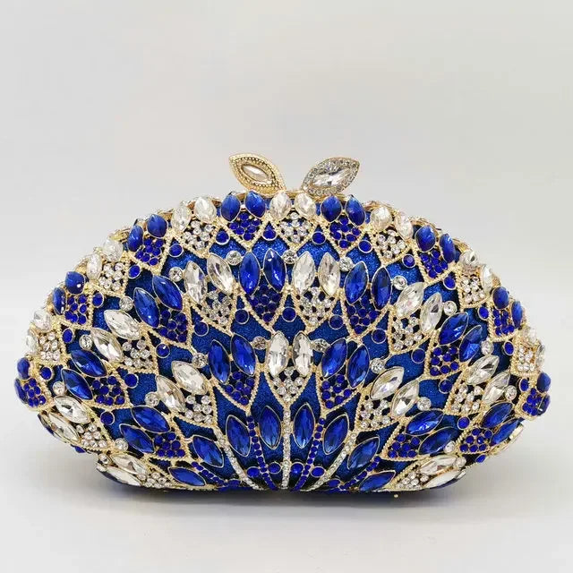 Boutique de fgg feminino rosegold cristal noite saco embreagem casamento formal jantar bolsas bolsas nupcial diamante minaudiere saco