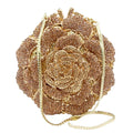 Rosa/branco cristal noite sacos de embreagem strass festa baile bolsas diamantes flor formal jantar bolsas para mulher minaudiere