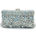 Bolsa feminina feita à mão de cristal, bolsa de mão para noite, vintage, banquete, festa de casamento, designer, elegante, vestido, presente