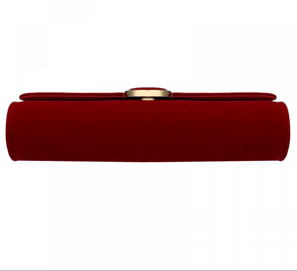 Bolsa de noite retrô de veludo para mulheres, pequena, sólida, dia, bolsas e bolsas, corrente de casamento, bolsa de ombro, jantar, carteira
