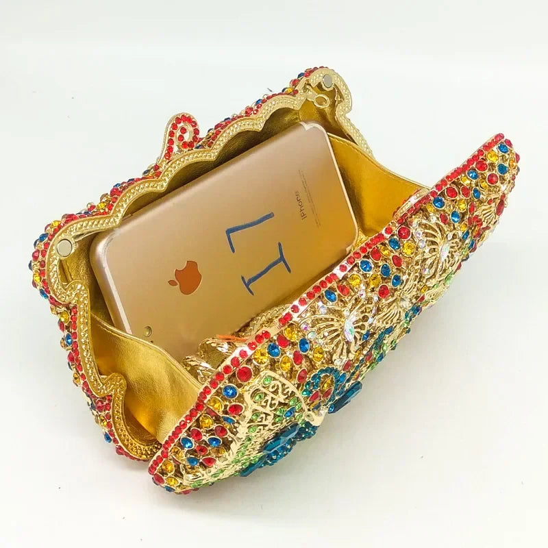 Boutique de fgg borboletas embreagem feminina noite minaudiere sacos bolsas de casamento bolsas de noiva senhoras festa saco de embreagem de cristal