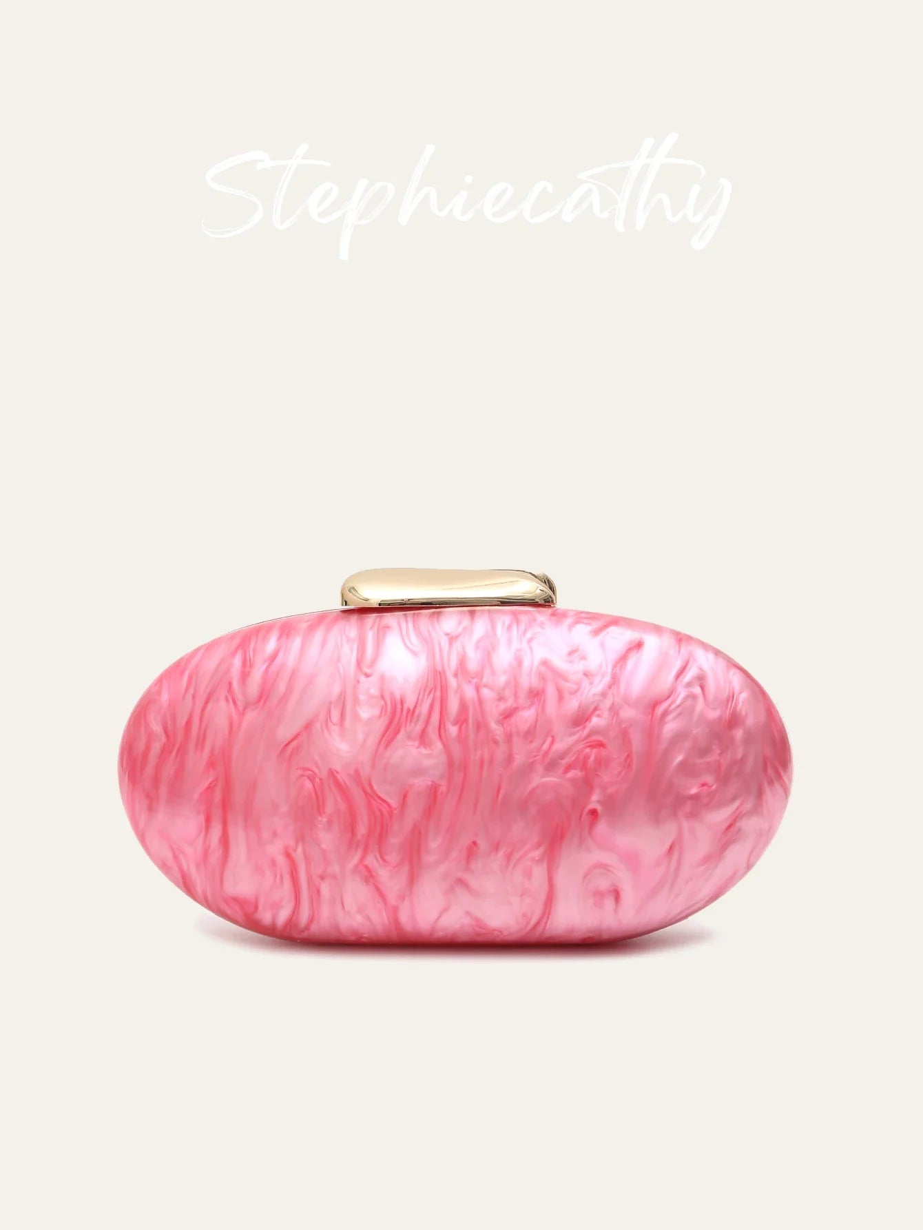 Sc marca de luxo elegante acrílico ímã fechamento embreagem bolsa em forma oval se encaixa celular design chique noiva bolsa casamento festa