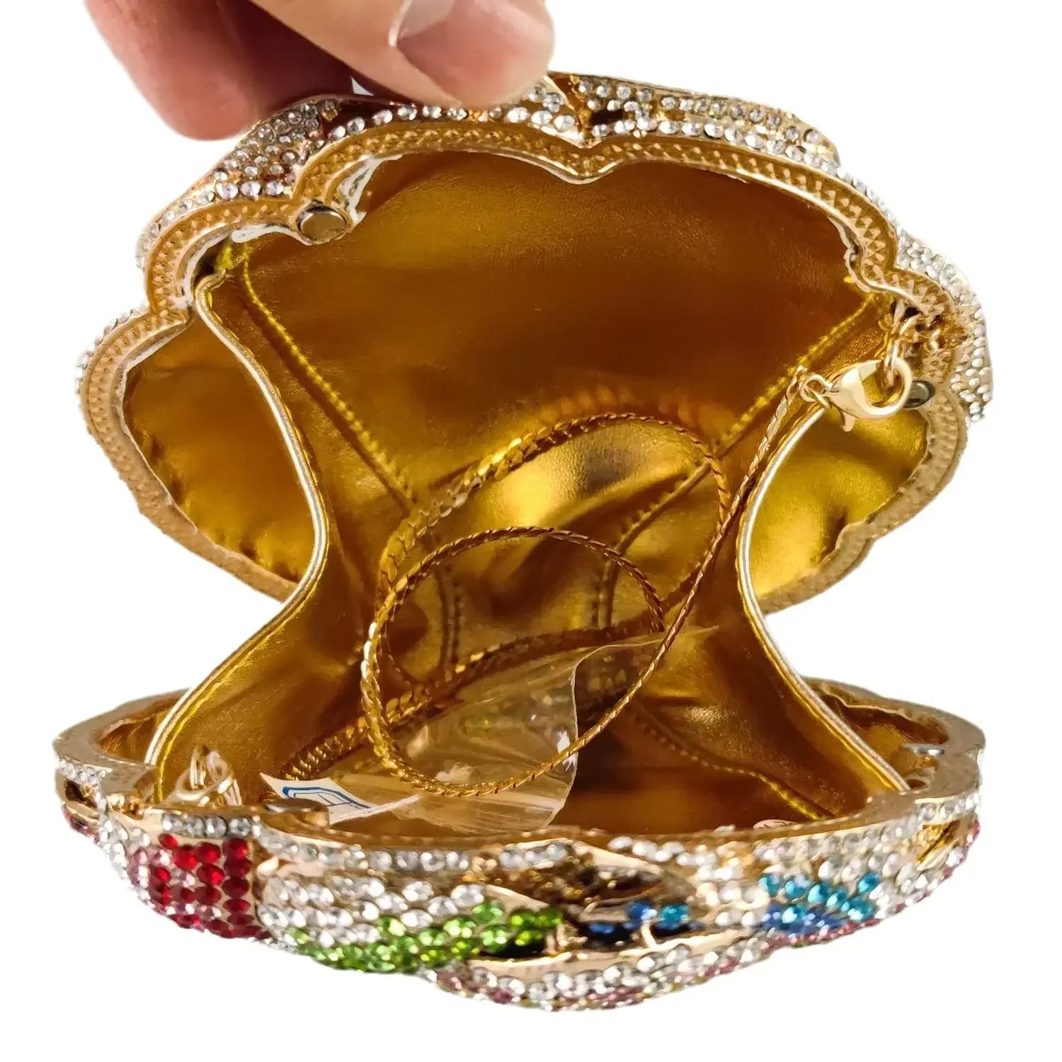 Boutique de fgg feminino flor colorida sacos de noite e embreagens nupcial strass bolsas festa casamento minaudiere bolsa embreagem