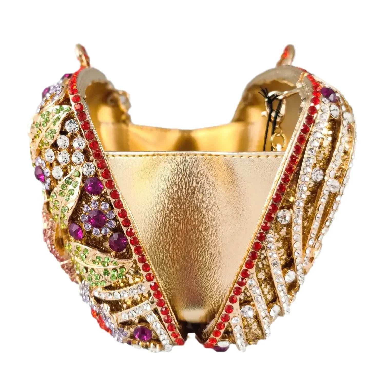 Boutique de fgg luxo cristal embreagem bolsas para mulheres formal festa jantar strass bolsa embreagem nupcial flor saco noite