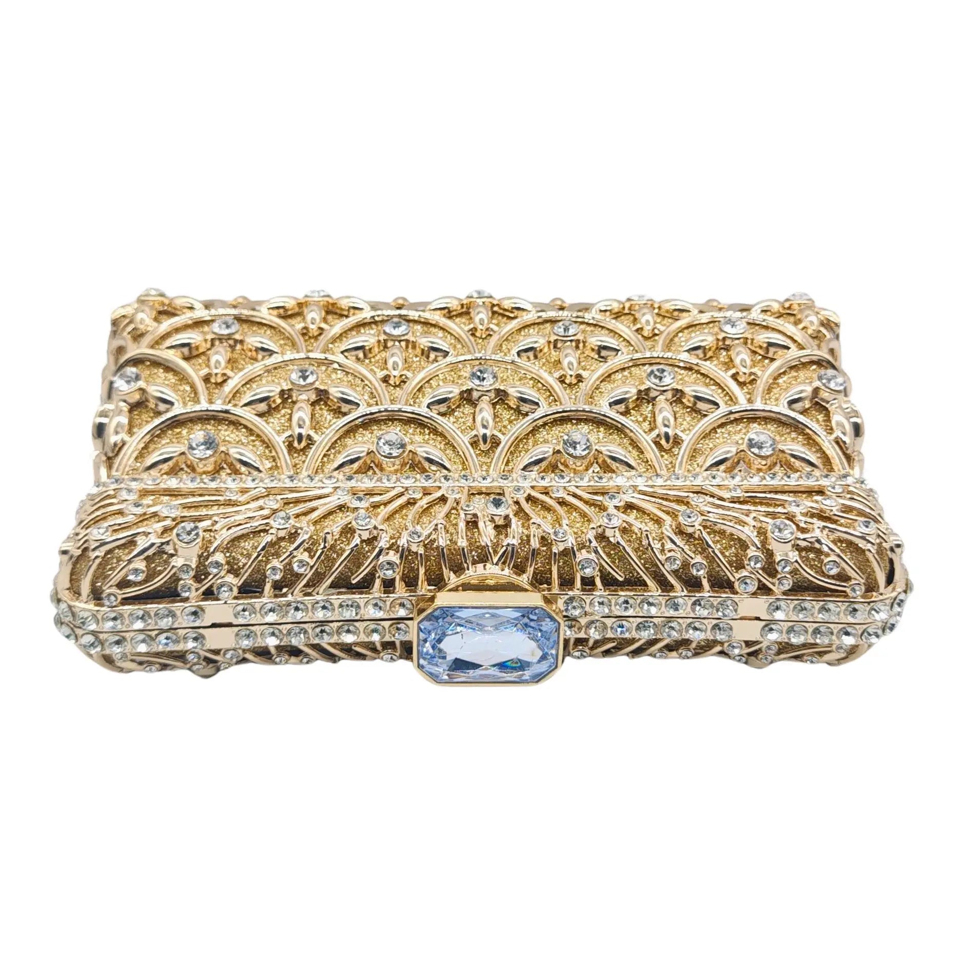 Cristal strass strass vestido de noite bolsa, alta qualidade, ouro metal embreagem saco, diamante embreagem bolsa, cadeia ombro saco