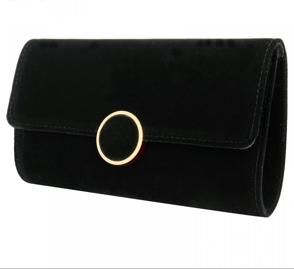 Bolsa de noite retrô de veludo para mulheres, pequena, sólida, dia, bolsas e bolsas, corrente de casamento, bolsa de ombro, jantar, carteira