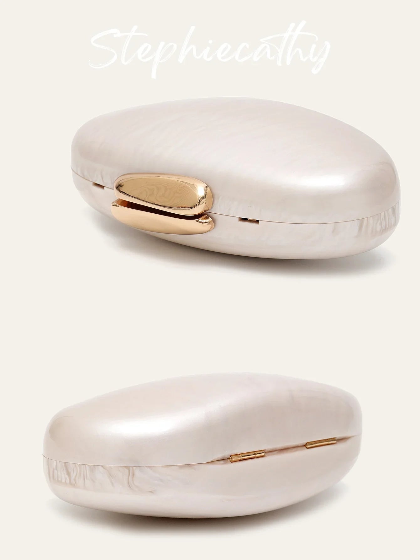 Sc marca de luxo elegante acrílico ímã fechamento embreagem bolsa em forma oval se encaixa celular design chique noiva bolsa casamento festa