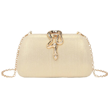 Moda cobra bloqueio saco de embreagem versátil festa noite bolsa vestido código saco crossbody para todas as ocasiões