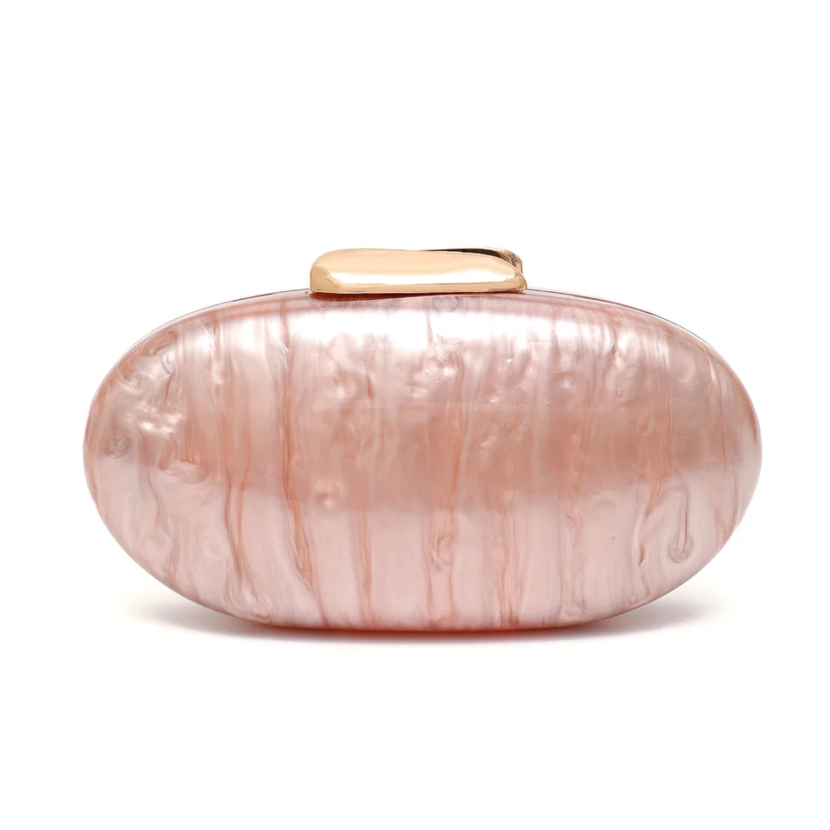 Sc marca de luxo elegante acrílico ímã fechamento embreagem bolsa em forma oval se encaixa celular design chique noiva bolsa casamento festa