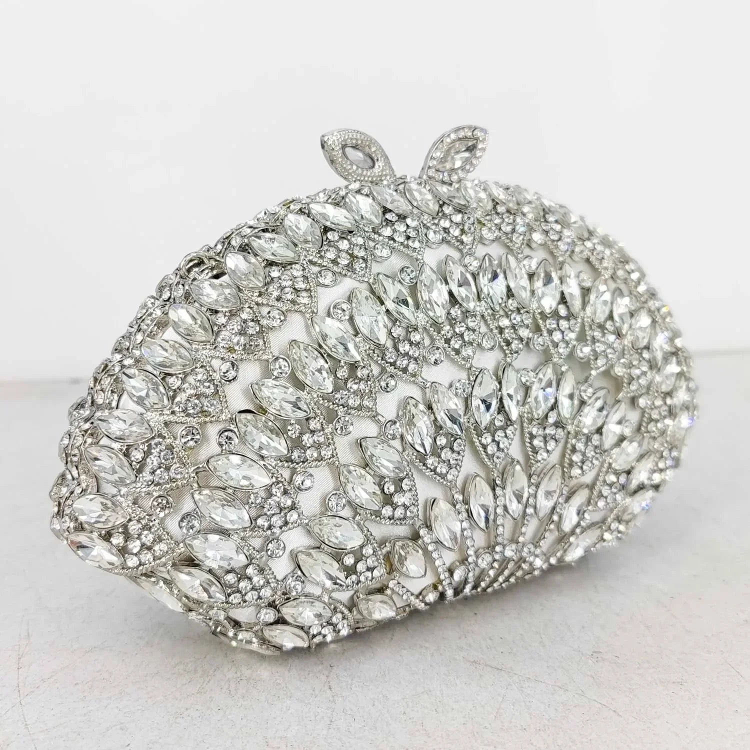 Boutique de fgg feminino rosegold cristal noite saco embreagem casamento formal jantar bolsas bolsas nupcial diamante minaudiere saco