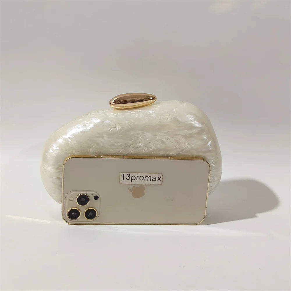 Meia sala listrado branco preto acrílico caixa embreagens mulheres ombro mensageiro festa bolsa de embreagem festa à noite menina senhora mini saco