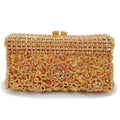 Bolsa feminina feita à mão de cristal, bolsa de mão para noite, vintage, banquete, festa de casamento, designer, elegante, vestido, presente