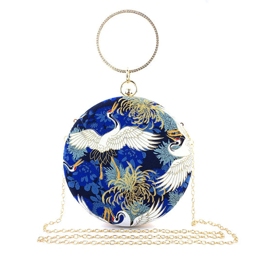 Saco clássico diamante círculo sacos chineses mãe mulheres professor presente saco sacos vintage bloqueio alça superior bolsas femininas