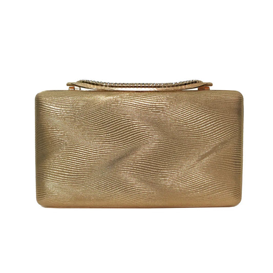 Bolsa de mão feminina elegante, bolsa de mão verde para mãe da noiva/noivo, fivela de strass, superfície plissada, bolsa quadrada