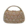 Mulheres strass alça superior bolsas pedras saco de noite minaudiere casamento embreagem nupcial tote senhoras corrente metal bolsa