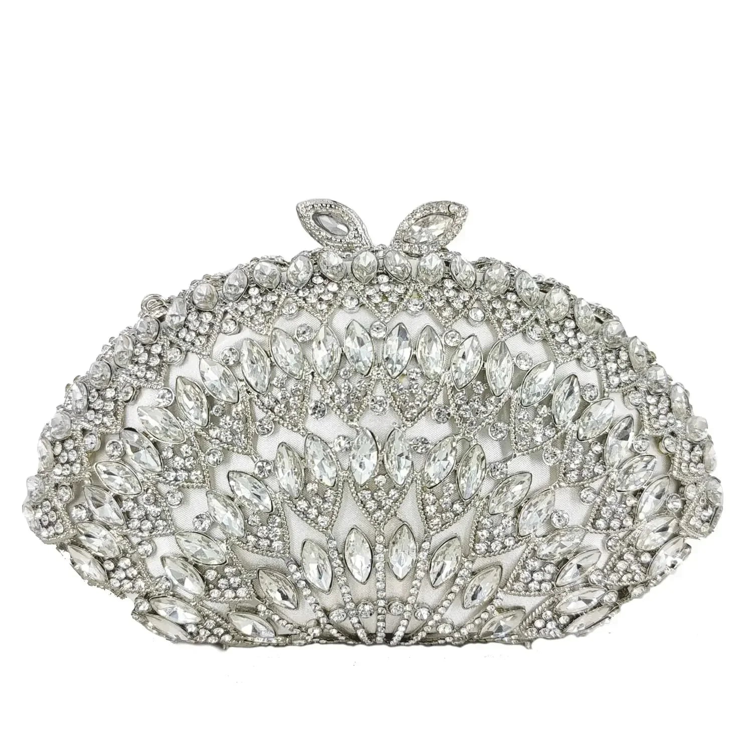 Boutique de fgg feminino rosegold cristal noite saco embreagem casamento formal jantar bolsas bolsas nupcial diamante minaudiere saco