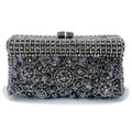 Bolsa feminina feita à mão de cristal, bolsa de mão para noite, vintage, banquete, festa de casamento, designer, elegante, vestido, presente
