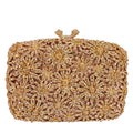 Boutique de fgg crisântemo flor sacos de noite e embraiagens feminino cristal embreagem festa casamento strass bolsas bolsas