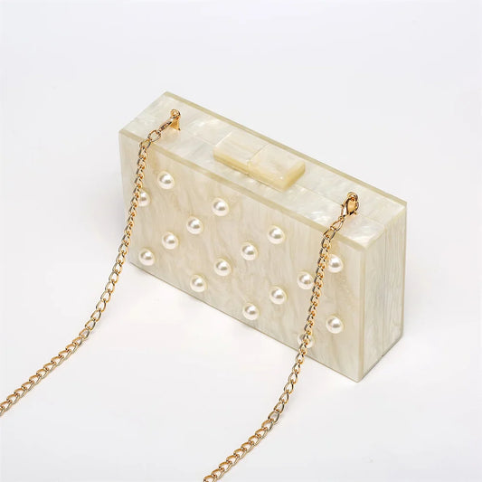 Caixa de acrílico mini aleta senhora gemas sacos ombro casamento noite bolsa feminina festa baile cruz corpo nupcial garras bolsa casamento