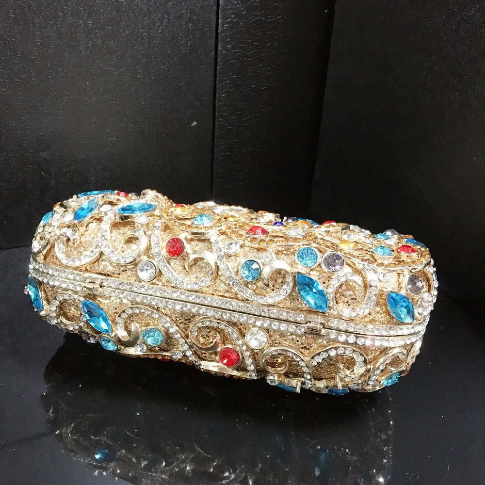 Saco De Jantar De Incorporação De Diamante, Mais Recente Estilo Phoenix, Bolsa De Noite De Luxo, Festa De Casamento