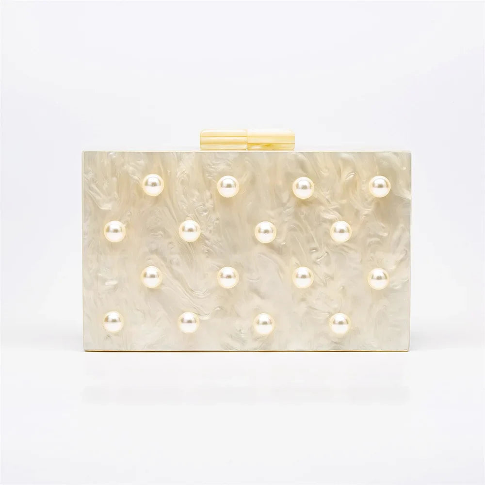 Caixa de acrílico mini aleta senhora gemas sacos ombro casamento noite bolsa feminina festa baile cruz corpo nupcial garras bolsa casamento