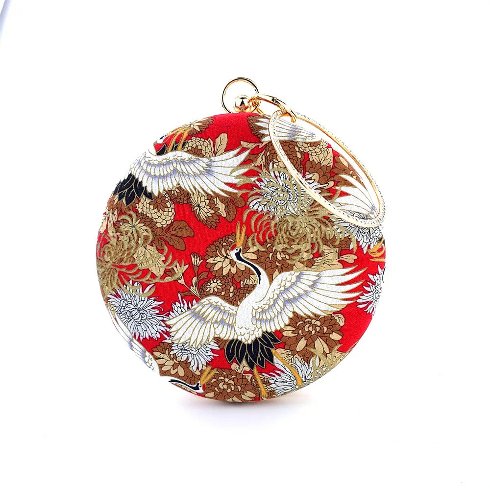 Saco clássico diamante círculo sacos chineses mãe mulheres professor presente saco sacos vintage bloqueio alça superior bolsas femininas